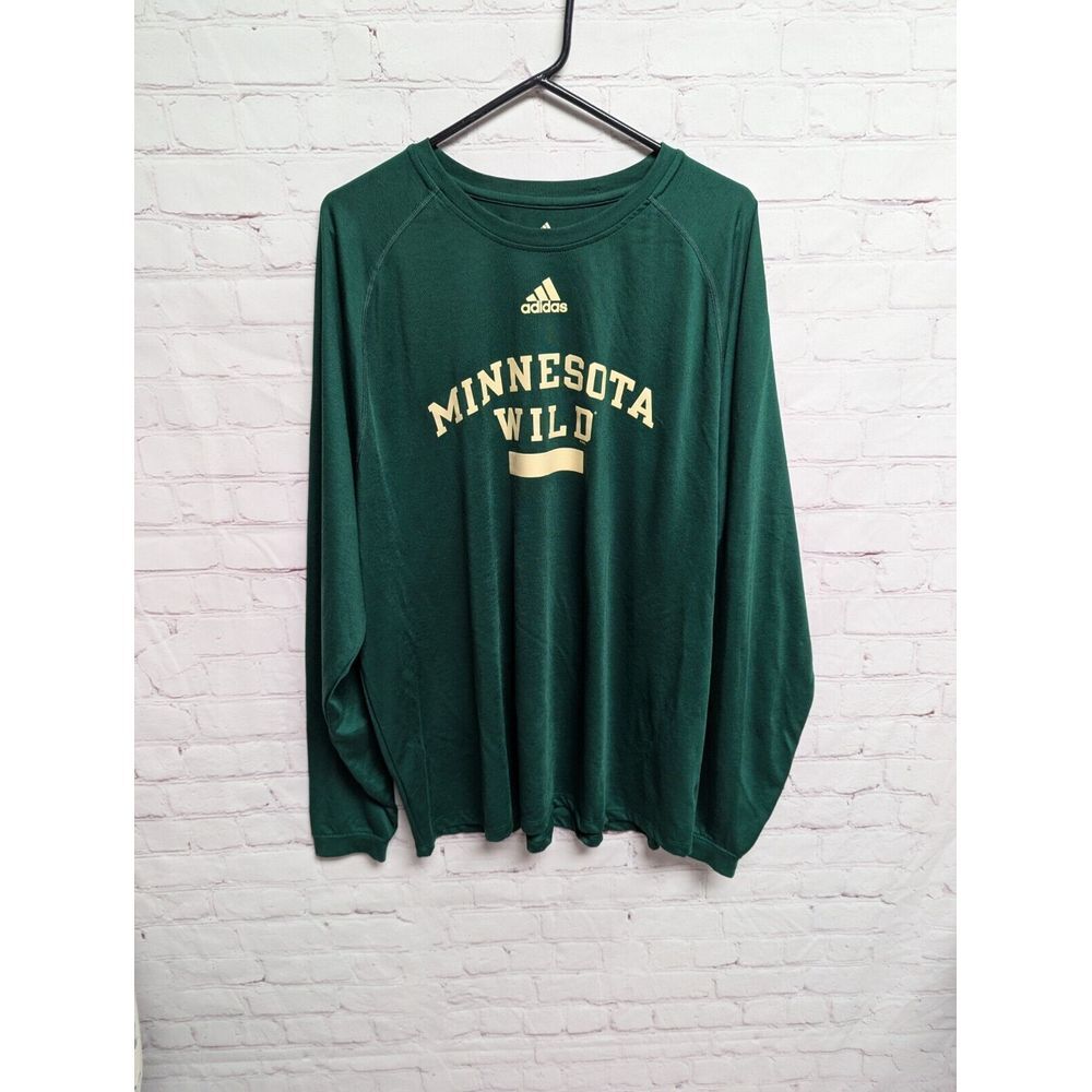 Minnesota Wild Hockey Adidas NHL Men's 2XL. Unisex NWOT 1050